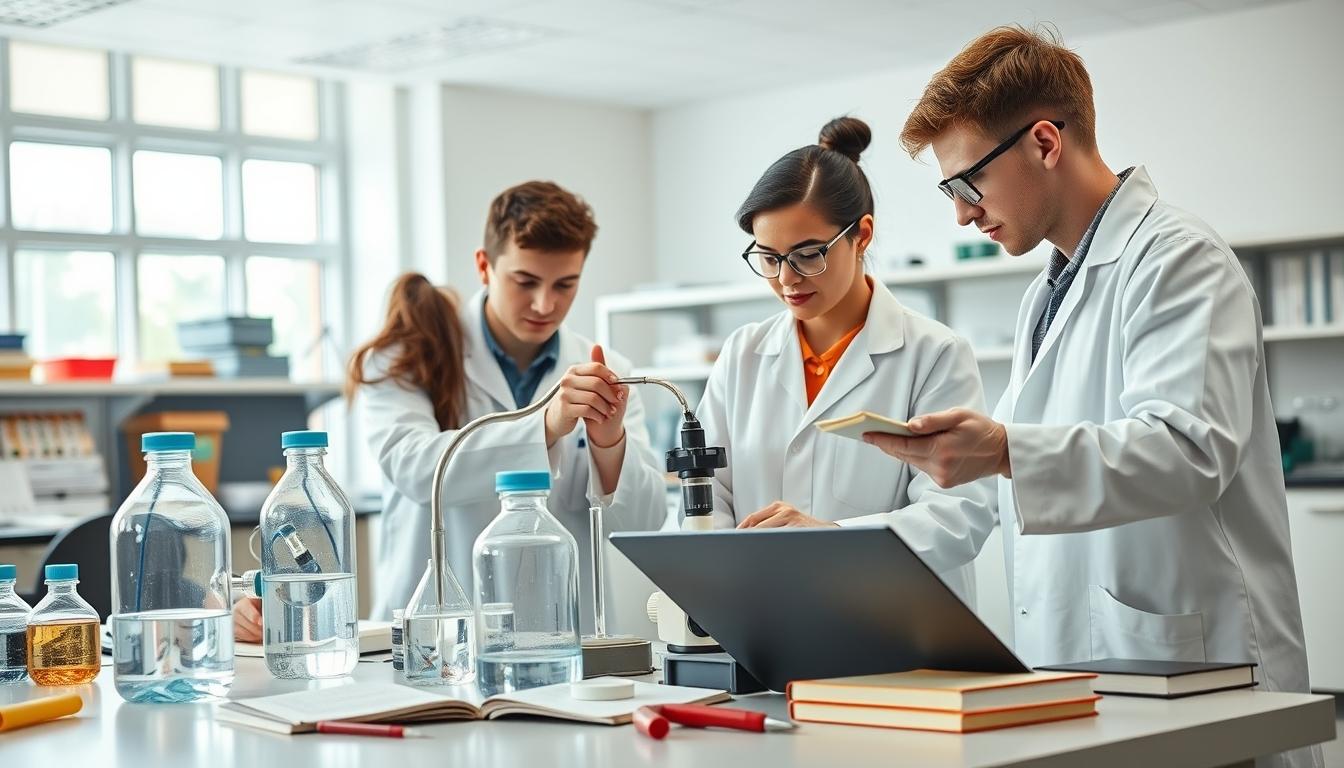 Modern university campus for students